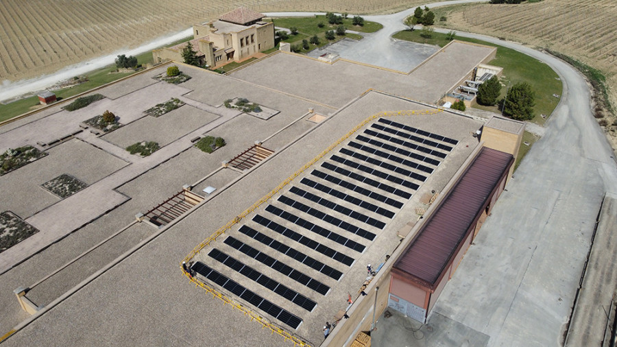 Bodegas Pagos de Araiz Placas Fotovoltaicas Masaveu Bodegas