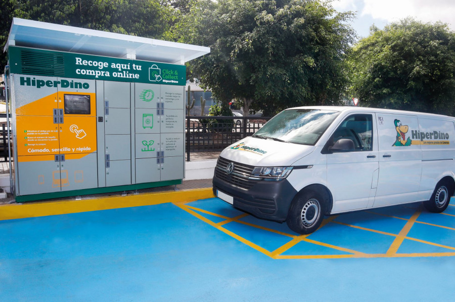 HiperDino pone en marcha un nuevo servicio de taquillas automáticas para la recogida de pedidos