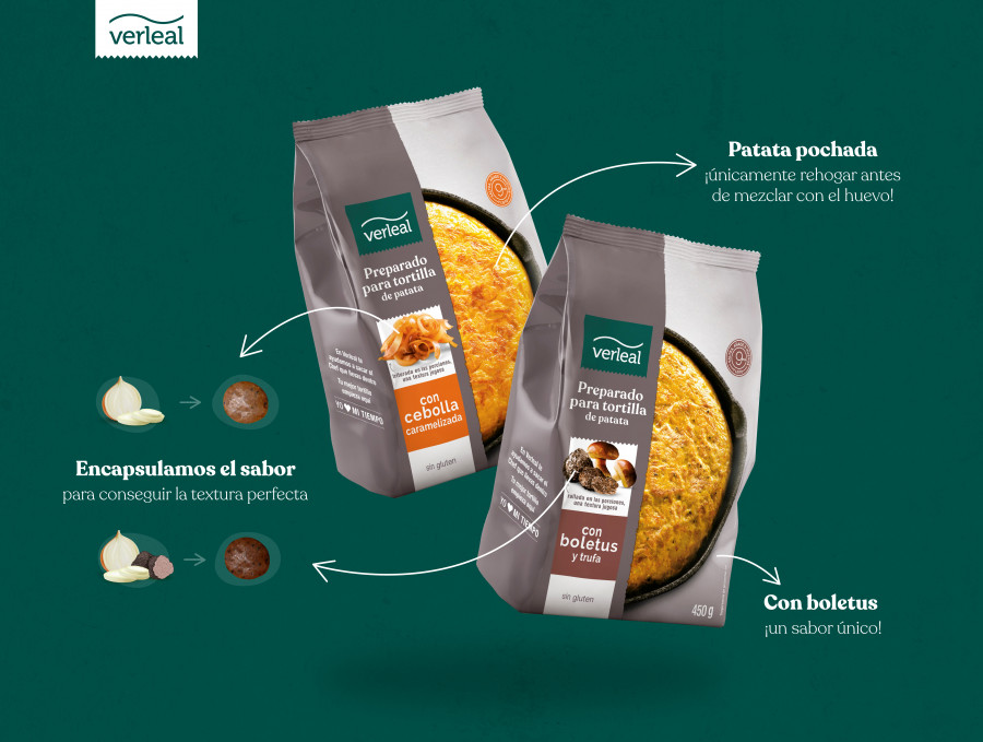 Ingredientes Preparado para Tortilla Verleal
