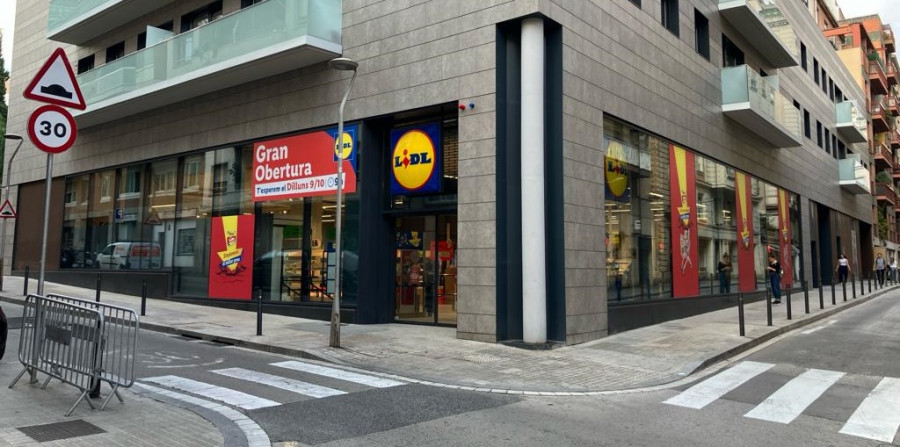 Tienda Lidl BCN Calle Laforja