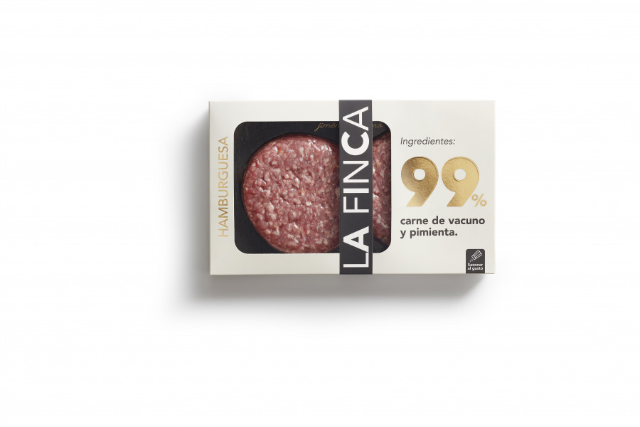Hamburguesa 99% Carne de vacuno  (1)