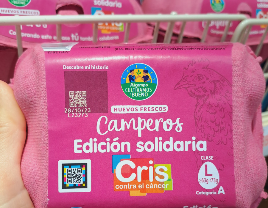 Huevos camperos Edición solidaria