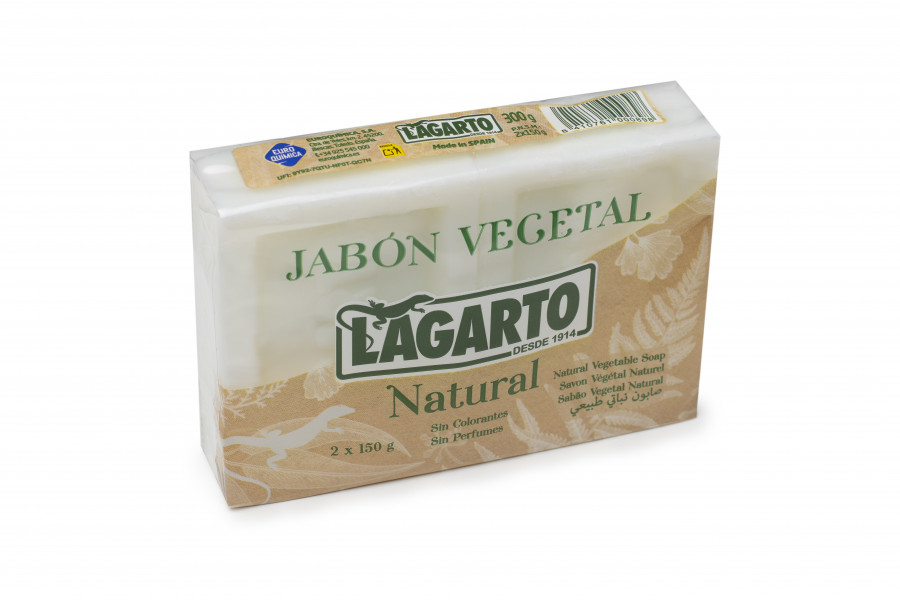Jabón Lagarto 100% vegetal pastilla