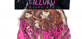 Pizza envasada sin fondo