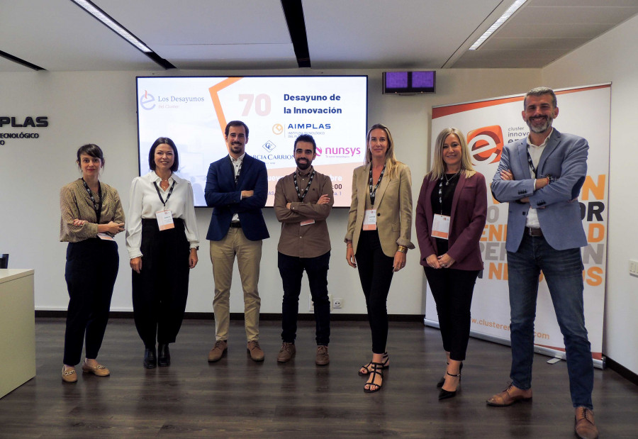 70 Desayuno Innovación Ponentes y Cluster Garcia Carrión Aimplas Nunsys
