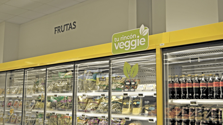 Nuevo rincón vegano y vegetariano con una gran variedad de productos en Alimerka