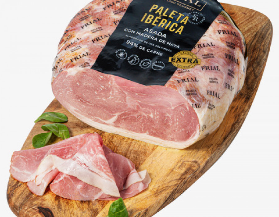 PALETA IBÉRICA ASADA CON MADERA HAYA B
