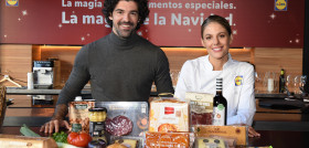 La magia de la Navidad LIDL Miguel Ángel Muñoz y Marta Verona 1