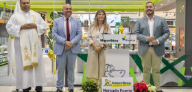 Acto de inauguración de SuperDino Mercado Puerto de la Cruz