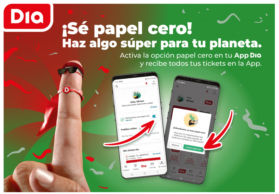 Ticket papel cero