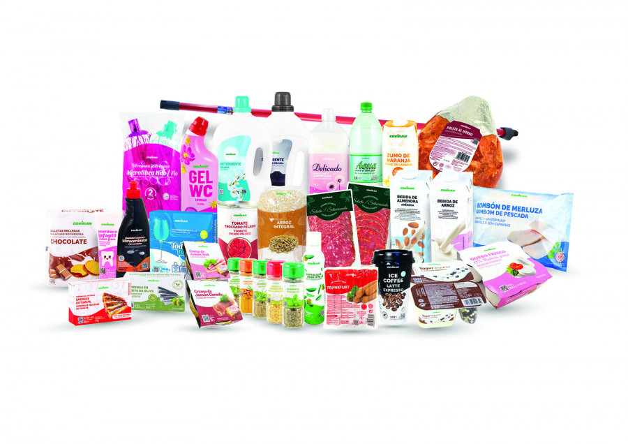 Bodegón productos Covirán 2023