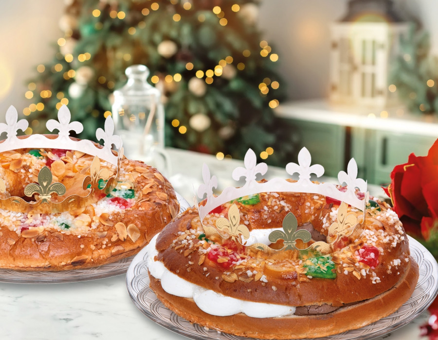 Roscón de Reyes disponible en cualquier establecimiento de la cadena HiperDino y en su canal online
