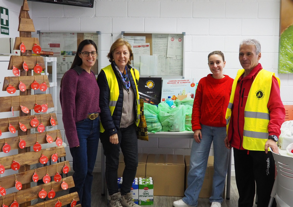 Donaciones a los bancos de alimentos de Madrid y Zaragoza