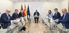 Juver Alimentación reunión presidente de la Región de Murcia, Fernando López Miras