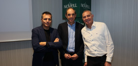 Oriol Castro, Ramon Novell y Jaume Freixedas