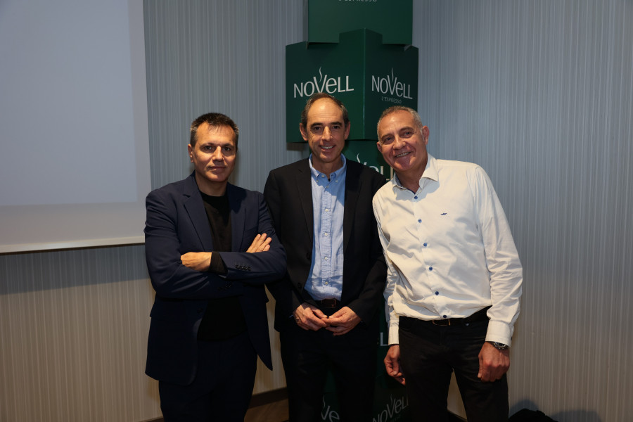 Oriol Castro, Ramon Novell y Jaume Freixedas