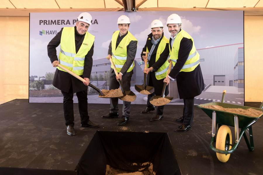 Evento Primera Piedra Nuevo Centro Logístico HAVI SEGRO SFHI