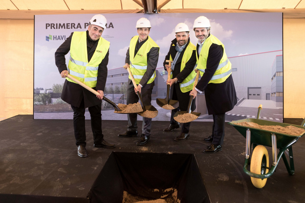 Evento Primera Piedra Nuevo Centro Logístico HAVI SEGRO SFHI