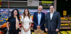 De izq. a dcha. Silvia Barata, Olivia Llorca, Javier Puga y Andrés Guevara