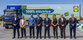 Imagen Lidl   Presentación camiones eléctricos en Canarias