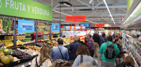 Interior tienda ALDI