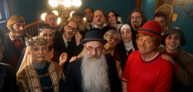 Foto conjunta personajes