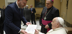 1Covirán con el Papa (1)