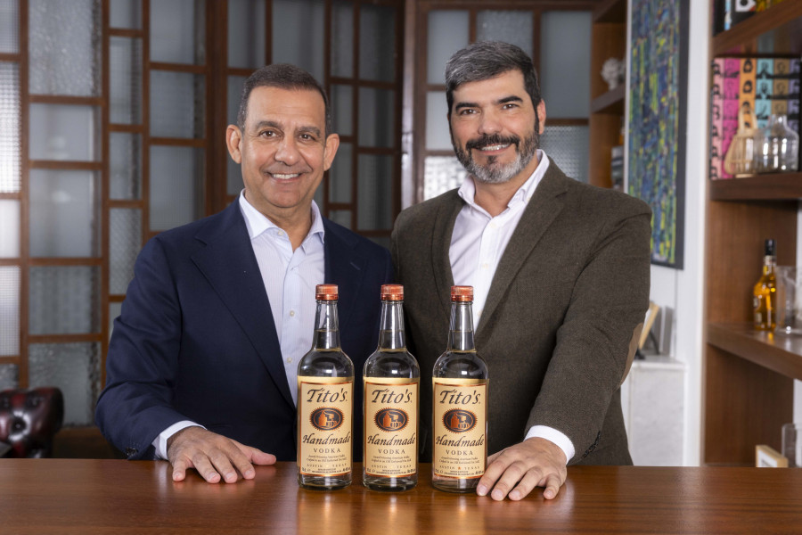 A la izquierda, Javier Pijoan, CEO de Zamora Company, junto a Carlos Gallego