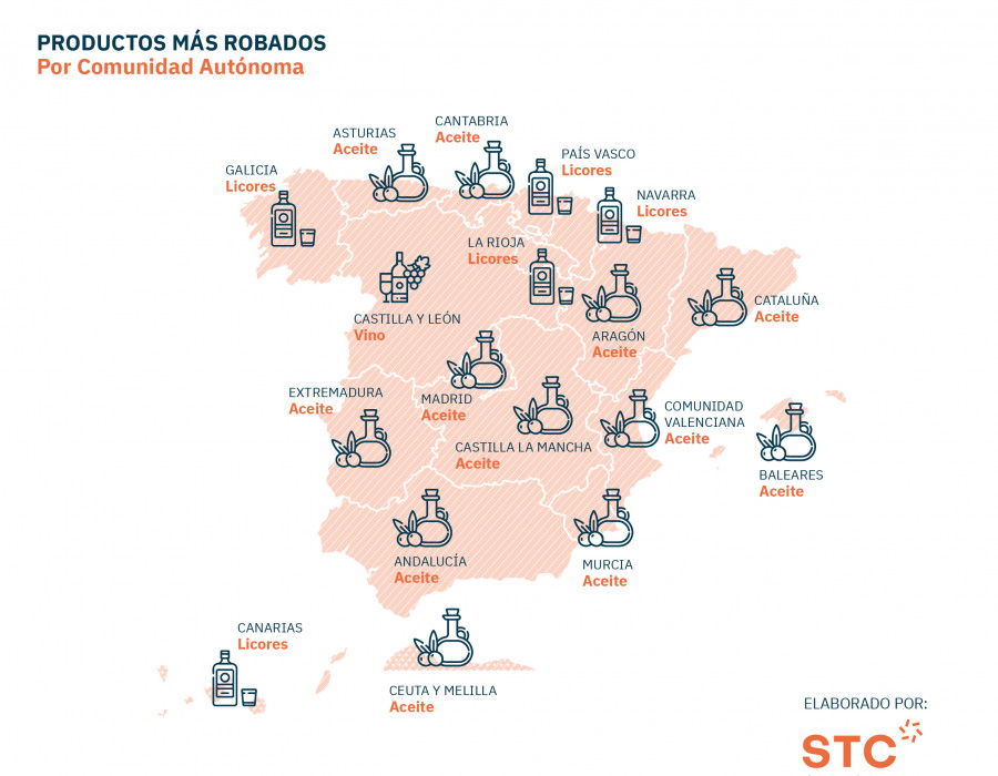 Mapa Robados