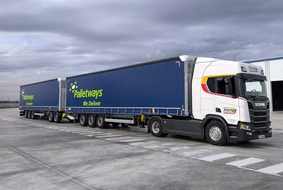 Palletways Duotrailer Barcelona Madrid OP