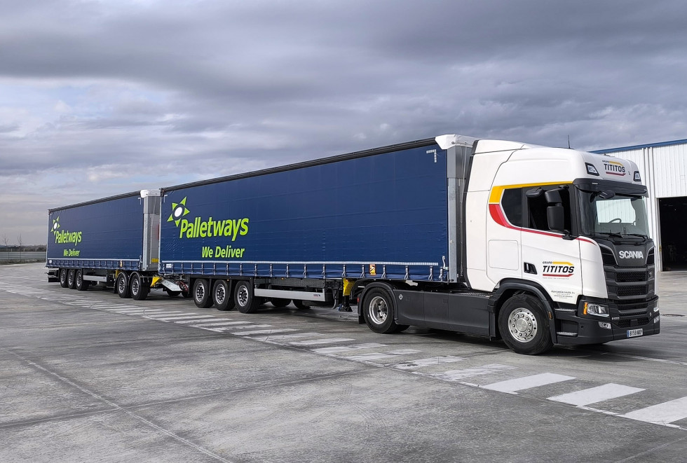 Palletways Duotrailer Barcelona Madrid OP
