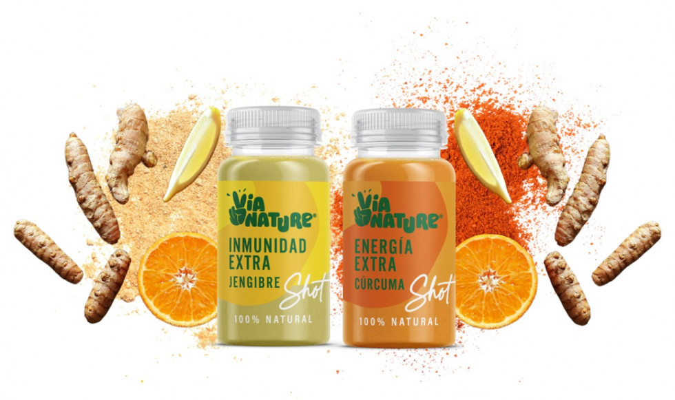 Vianature shots curcuma jengibre