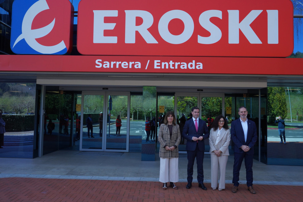 Visita Lehendakari   EROSKI