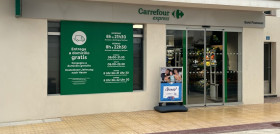 Foto prensa fachada Carrefour Express Formentera