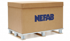 Outer packaging corrugated