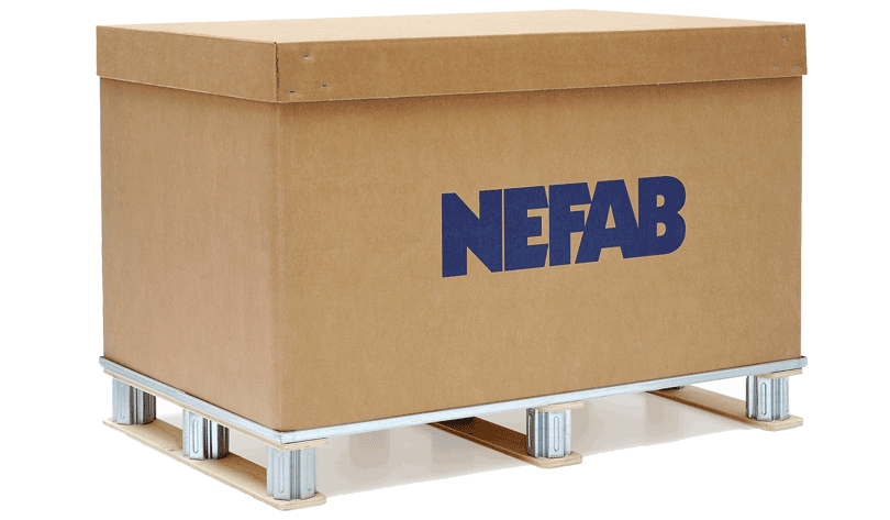 Outer packaging corrugated
