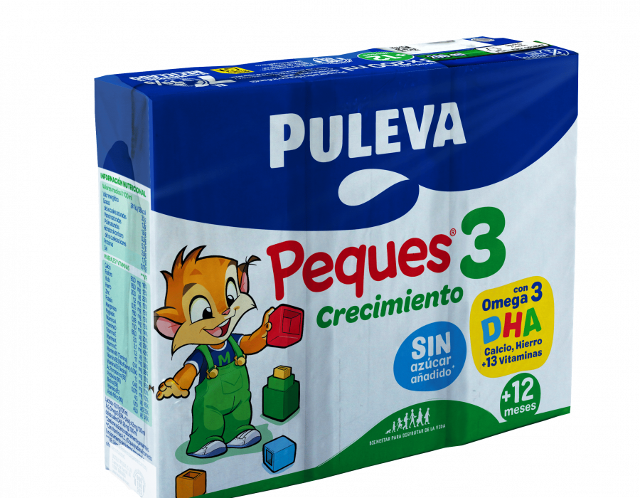 Puleva Peques 3 original estrena nuevo formato 200 ml, para tomar en cualquier lugar