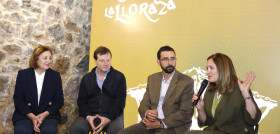 De izda a dcha M Cruz Fernández, Enrique López, Sergio Marqués y Begoña López