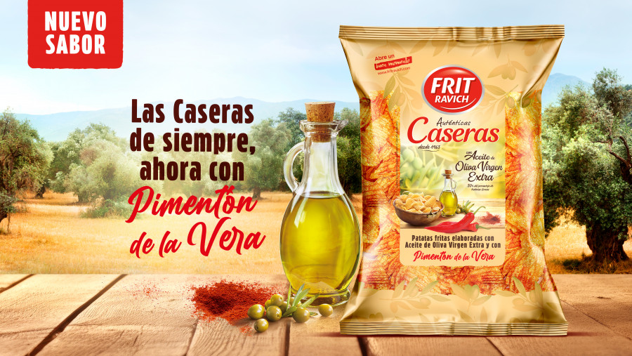 Caseras Onduladas con Pimentón de la Vera