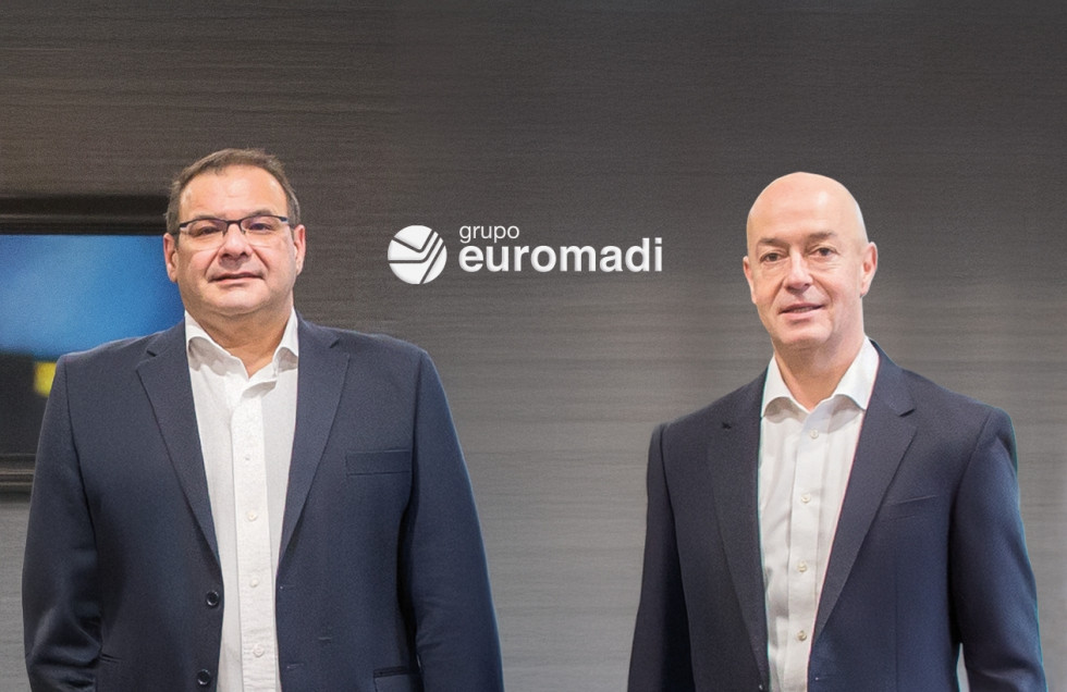 Foto Izqda a dcha Toni Font, director general Euromadi  José Mª Rodríguez, presidente Euromadi
