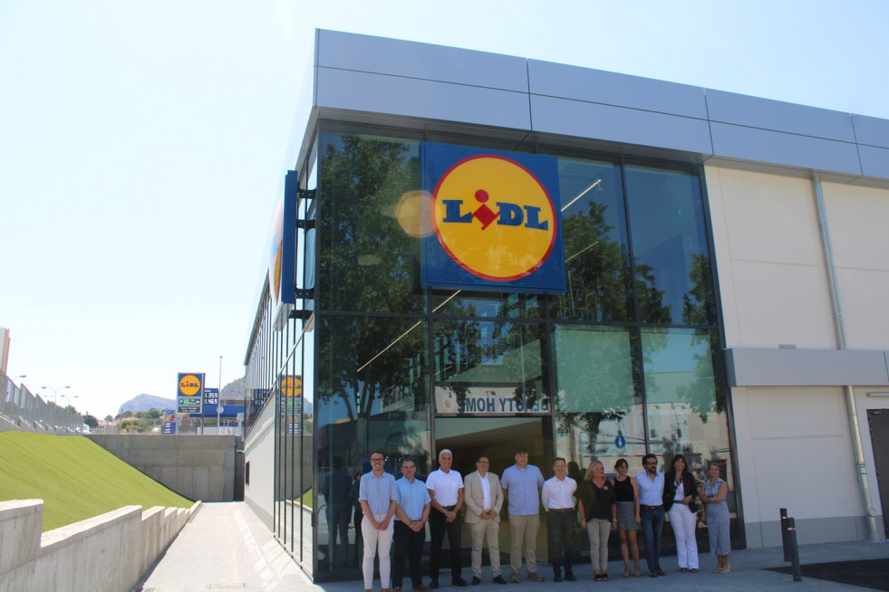 NP LIDL CALPE VISITA INSTITUCIONAL