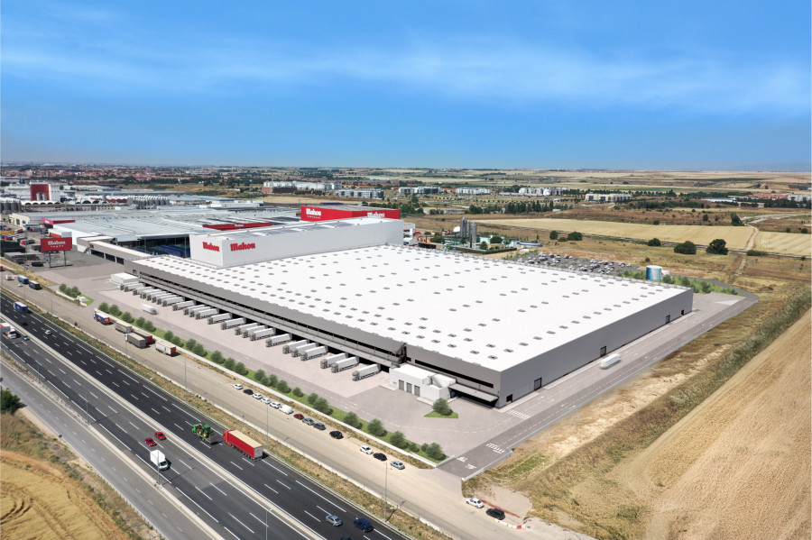 Img mahou san miguel avanza en las obras de su innovador almacen de alovera 624